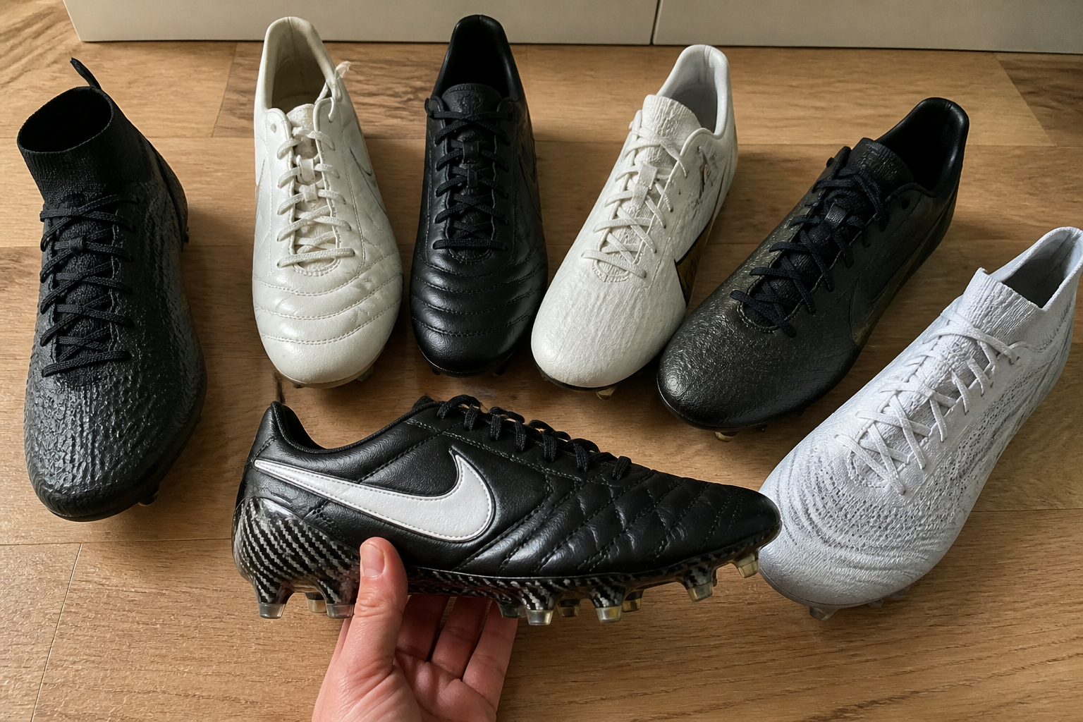 Voetbalschoenen materialen technologie
